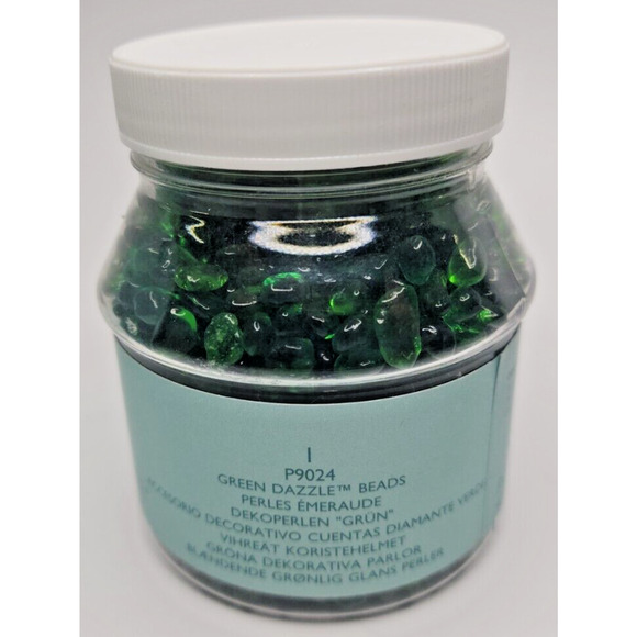 PartyLite Dazzle Beads Green Retired NIB P9024/P6H - Picture 4 of 4